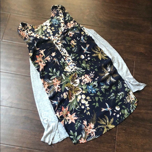 Anthropologie Tiny Contrasting Fabric Tank - Picture 5 of 7